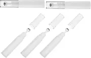 FRCOLOR 5pcs Small Roll On Bottles Essential Oil Roller Containers Perfume Sample Bottles Travel Roller Ball Applicator for Essential Oil and Samples