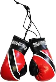 Trinidad and Tobago Boxing Gloves Country Pride Flag CAR Truck AUTO