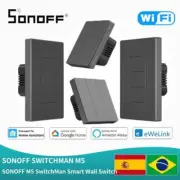 SONOFF M5 SwitchMan WiFi Switch 1/2/3gang Smart Wall Switch 80/86/120mm