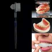 Denture Cleaning Brush Oral Care Double Sided Toothbrush Dental Teeth Soft bz