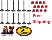 Yamaha YXZ1000R YXZ 1000 R 1000R +1 Kibblewhite Intake Exhaust Valves Seals Kit