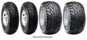 (2) New 21x7-10 & (2) 20x10-9 Duro Scorcher Hard Surface Sport ATV Tire Set