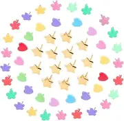 COHEALI Craft Brads Australia 300pcs Decorative Iron Nails Mini Claw Brads for DIY Scrapbooking Projects