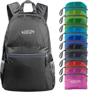 20L Foldable Backpack Water Resistant Daypack Outdoor Walking