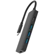 J.Burrows USB-C to 5-in-1 Multi Port Hub with PD