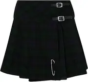 [Tartanista] Womens 16.5 Inch Scottish Tartan Mini Kilt Skirt