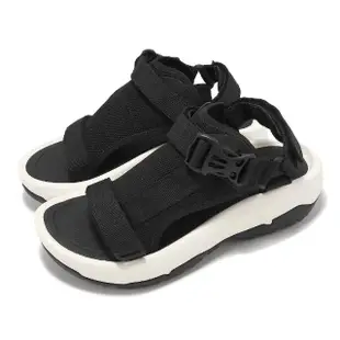 【TEVA】涼鞋 Hurricane Ampsole Volt 女鞋 黑 白 厚底 透氣 防滑 運動涼鞋 戶外鞋(1155030BKWH)