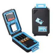 Camera Waterproof Battery Box for Canon Lp-e6 Lp-e17 Sony Np-fw50 Np-fz100 Nikon En-el17 Battery Sd Cf Xqd Memory Card Case