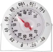 PAMINGONO Outdoor Thermometer Indoor Temperature Gauge Mechanical Pointer Wall Thermometer Instant Read