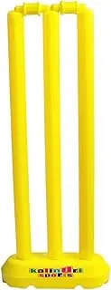 JaHaNa Sports Cricket Stumps Set Kit with Bat, Stump, Stumps Stand, Bails, Ball