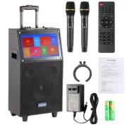 Portable karaoke sound system, touch screen, outdoor children's singing machine