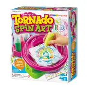 4M ThinkingKits Tornado Spin Pattern Art Kids Craft Fun Activity Play Kit 4y+