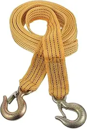 Zerodeko Thickened Nylon Rope for Car Towing Durable Wear Resistant Towing Strap Heavy Duty Truck Pulling Rope for Emergency Vehicle and Off Road Use