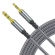 Bose QC45 QC35 3.5Mm to 2.5Mm Aux Audio Cable 5Ft Grey Compatible W/ 700 QC25 OE