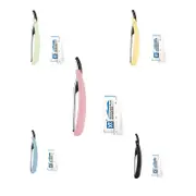 Old Shaver Razor Eyebrow Knife Folding Manual Shaver Holder Home Salon Tool Au