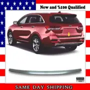 Chrome Rear Bumper Protector BRUSHED S.STEEL For KIA SORENTO 2016 to 2020