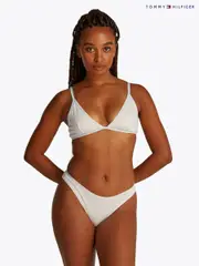 Tommy Hilfiger Grey Cheeky Bikini Briefs (F55210) | $42