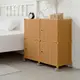 【藤立方】組合2層4格收納置物櫃(4門板+附輪)-DIY