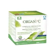 Organ(y)c Compact Applicator Tampons - Super - 16 count