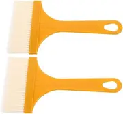 Veemoon 2pcs Durable Basting Brush for Grilling and Baking Nonshedding Oil Brush for Cooking High Performance Multifunctional Kitchen Tool for Sauces and Oils