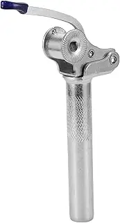 X AUTOHAUX Bike Seat Posts Electric Bicycles Vehicle Battery Anti-Theft Locking Foldable Bike Saddle Post Seat Tube Silver Tone 1 Pc 25.4x150mm Steel