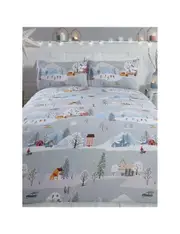 Rapport Winter Town Christmas Duvet Cover Set