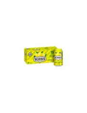 Kirks Lemon Soft Drink 375m 10 Pack x 1