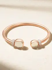 [Pomellato] Pomellato - Rhodium-plated 18-karat Rose Gold, Prasiolite And Diamond Bracelet - M M Gold
