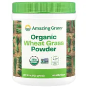Amazing Grass, Organic Wheat Grass Powder, 8.5 oz (240 g)