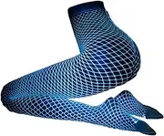 [LAOYEFACAI] Dark Glow Socks for Women Luminous Fishnet Stockings Reflective Tights Hollow Out Sexy Bodysuits Stockings