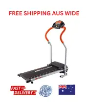 PROFLEX Electric Walking Treadmill Mini Compact Folding Walker Exercise Home Gym