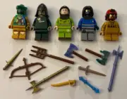 Ktown Bricks Alchemy Minifigure & Weapns Lot