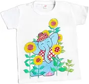 [ULDIGI] Girls Shirt White Cotton Shirt Summer Shirt Plain White t Shirts Cotton White Shirt DIY White t Shirts Shirt for Graffiti Casual Blank White Shirt DIY Painting T-shirts Suite