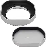 Metal Bayonet Lens Hood for FUJINON XF 35mm F2 R WR Fujifilm XF 23mm F2 R WR,XC 35mm F2, Fuji 35mm F2 Lens Hood, Fuji 23mm F2 Lens, 35mm F2 23mm F2 With Metal Front CapReplaces Fujifilm LH-XF35-2 Hood