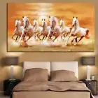 White Horse Canvas Painting Canvas Decoration No frame Decor Home Living room