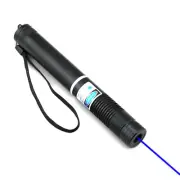 532/450nm 1mw Green/ Blue Laser Pen Pointer Adjustable Focus Visible Beam