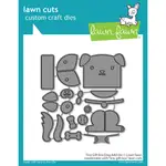 LAWN FAWN 狗狗小盒子基底配件 CUTS CUSTOM CRAFT DIE TINY GIFT BOX DOG