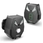 Solar Driveway Alarm Wireless Outside Weatherproof 1/3 Mile Long Range,