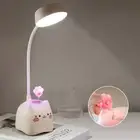 Reading Led Light Eye-protection Touch Control Cute Cartoon Usb Desk Lamp Gift