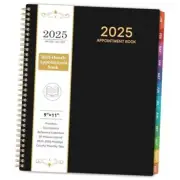 2025 Appointment Book/Planner - 2025 Planner large 9" x 11", Daily Hourly