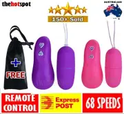REMOTE CONTROL Egg Vibrator Vibe Massager Bullet Kegel Ben Wah Balls Sex Toy