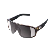 POC Aspire Sunglasses Tortoise Brown with Violet/Silver Mirror Lens