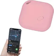 [株式会社ハック] HAC 4435 Apple Official Certified Pastel Nano Search Tag, Lost Prevention, Location Information: Pink, Approx. W1.1 x D1.1 x H: 0.4 inches (2.9 x 2.9 x 1.1 cm)
