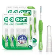 Proxabrush Go-Betweens - Tight - Interdental Brushes - Soft Bristled Dental P...
