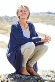 Natural Draped Cocoon Knit--NBIRD-02