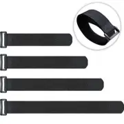 20 Pack Reusable Cinch Straps Fastening Cable Nylon Hook and Loop Cinch