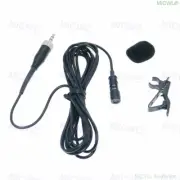 Tie Clip Lavalier Microphone for Sennheiser G1 G2 G3 G4 Wireless Mike System 2m