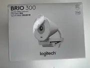 Logitech Brio 300 FHD Webcam - White (960-001443) - New