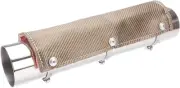 Design Engineering 010451 Titanium Pipe Shield 6" x 2' Exhaust Heat Shield