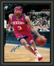 Allen Iverson BASKETBALL HOF 76ers - A4 SIGNED AUTOGRAPHED PHOTO POSTER